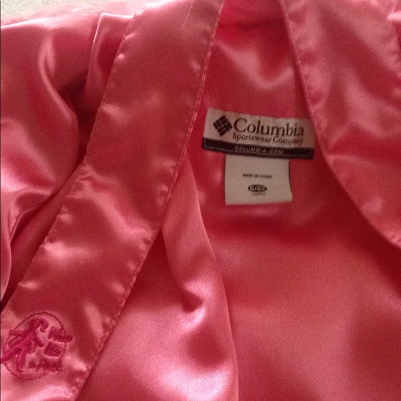 Girls size 6/6x Columbia pink winter jacket - Picture 2 of 4